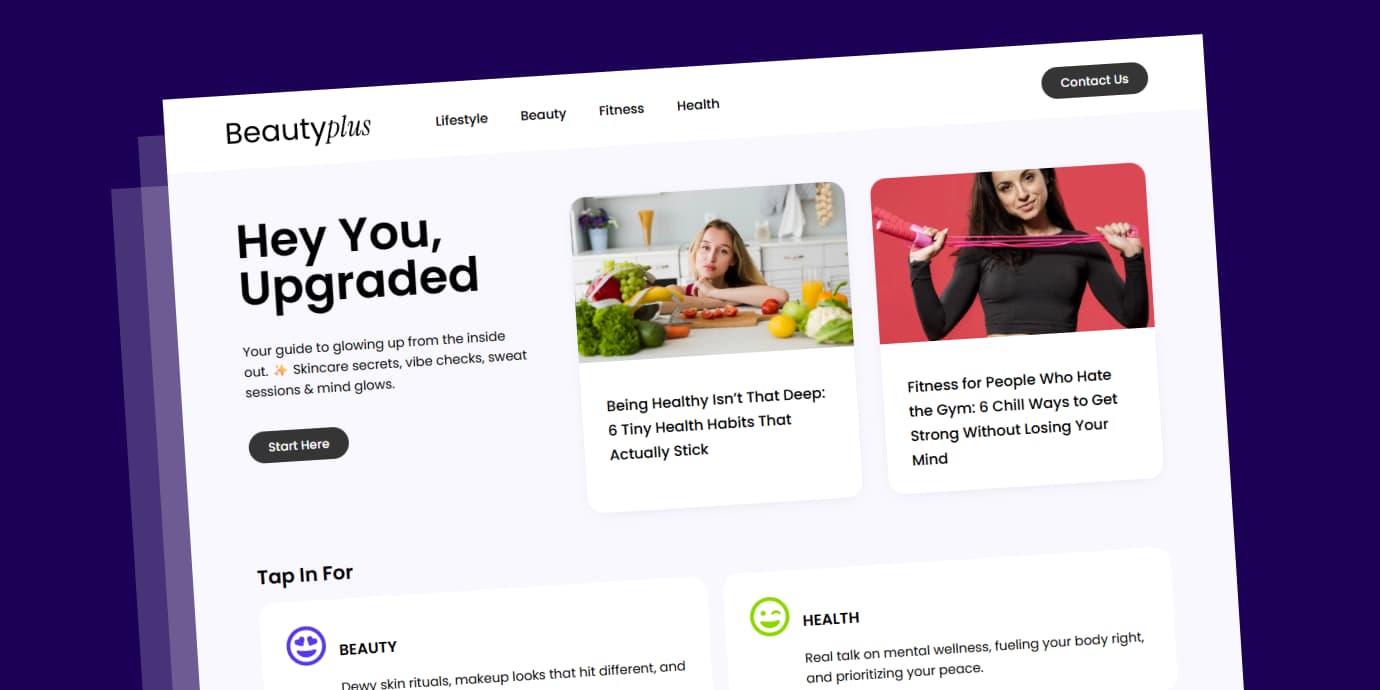 clemoweb portfolio client beautyplus showcase