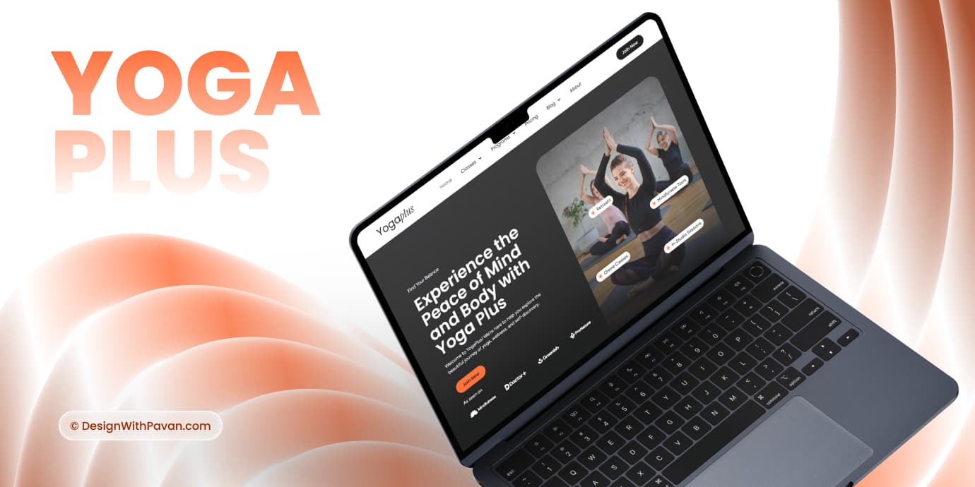 clemoweb portfolio client yogaplus showcase
