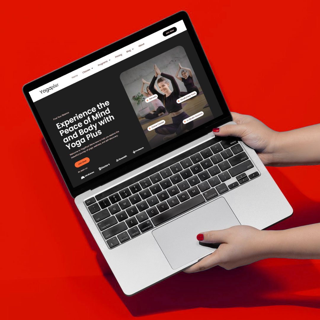 Clemoweb Portfolio Client Yogaplus Showcase